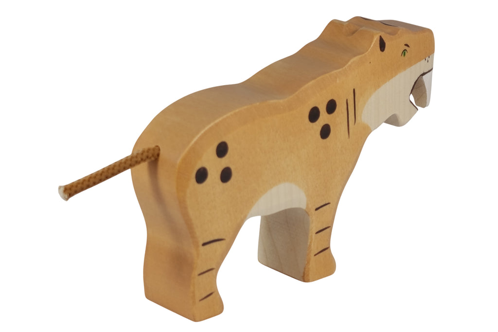 Holztiger Säbelzahntiger