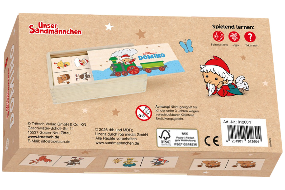 Trötsch Domino Unser Sandmännchen
