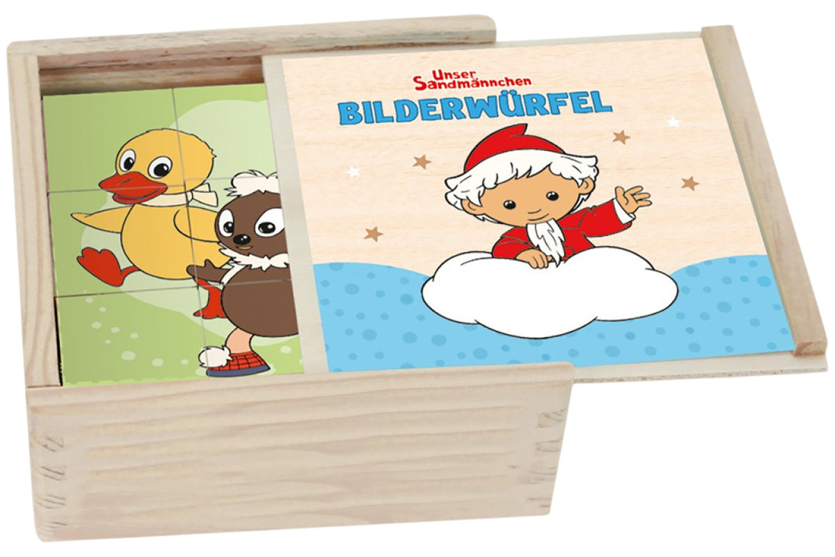 Trötsch Holz-Bilderwürfel Unser Sandmännchen