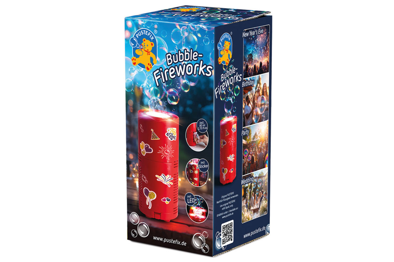 Pustefix 869-653 Bubble Fireworks Seifenblasen