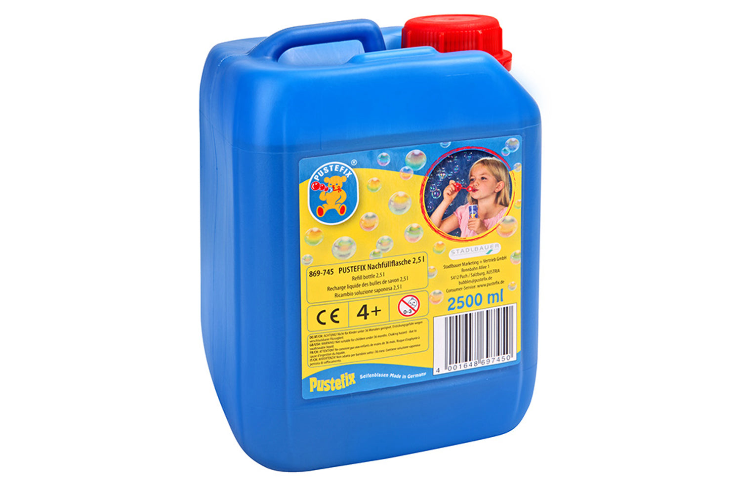Pustefix Nachfüllkanister Seifenblasen 2,5 Liter