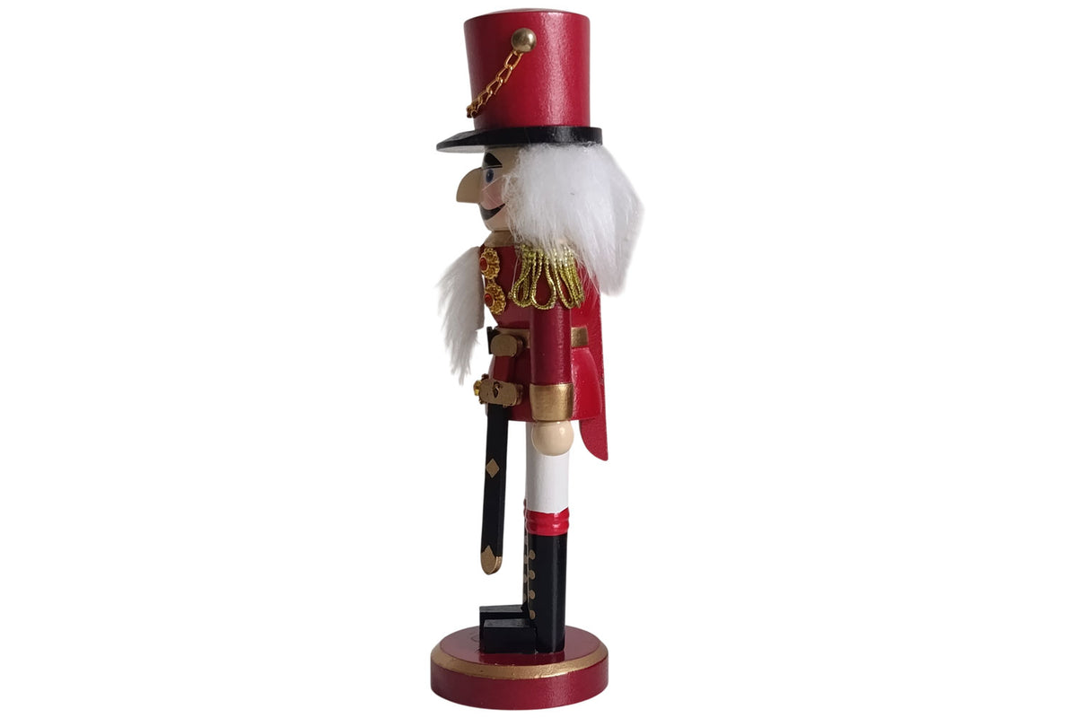 Nussknacker Soldat rot Jahresendfigur ca. 20 hoch