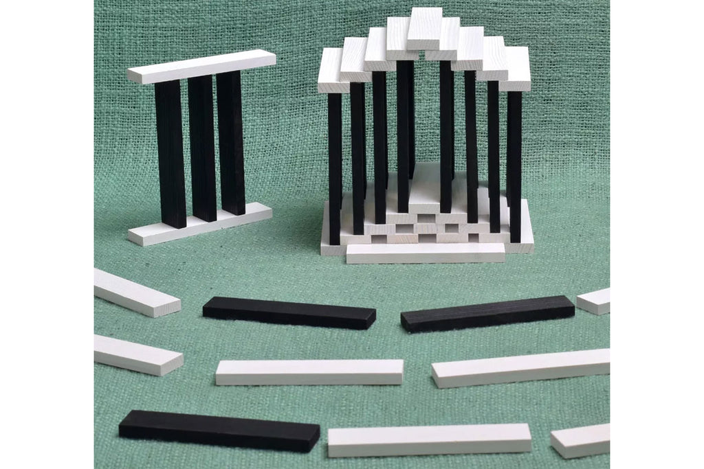 Boîte KAPLA de 100 pièces, noire et blanche