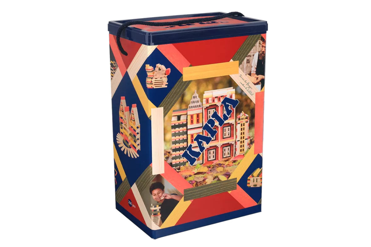 Boîte KAPLA de 200 pièces, automne, naturel, orange, jaune, vert foncé