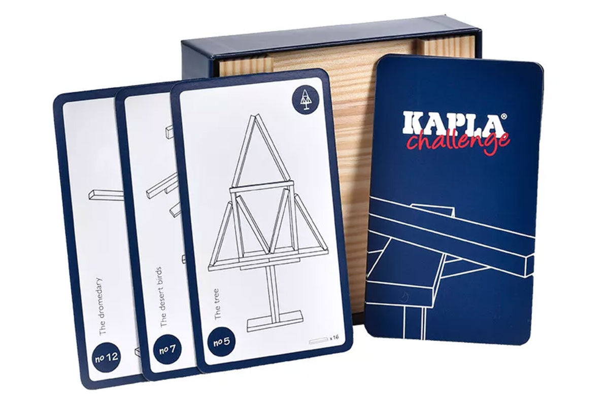 KAPLA Challenge BOX Bois - Allemand
