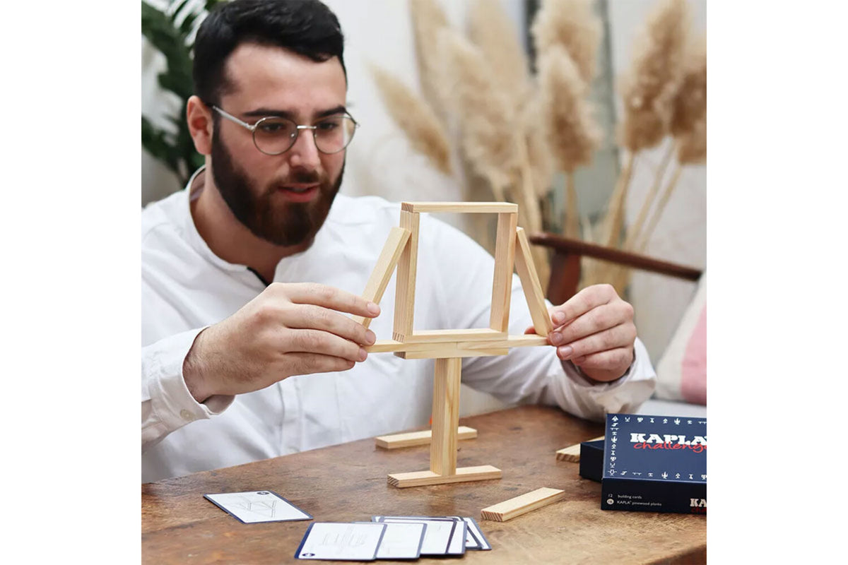 KAPLA Challenge BOX Bois - Allemand