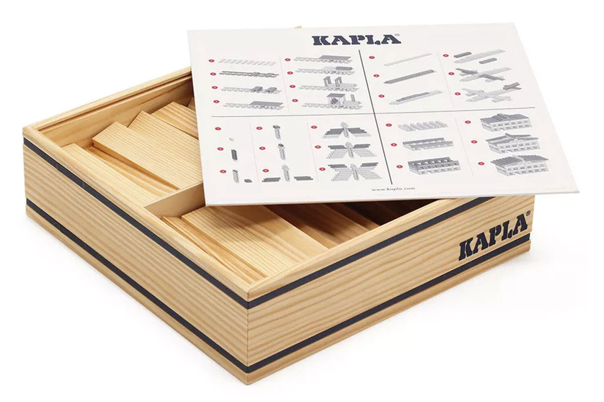 Boîte KAPLA de 100 pièces, finition naturelle