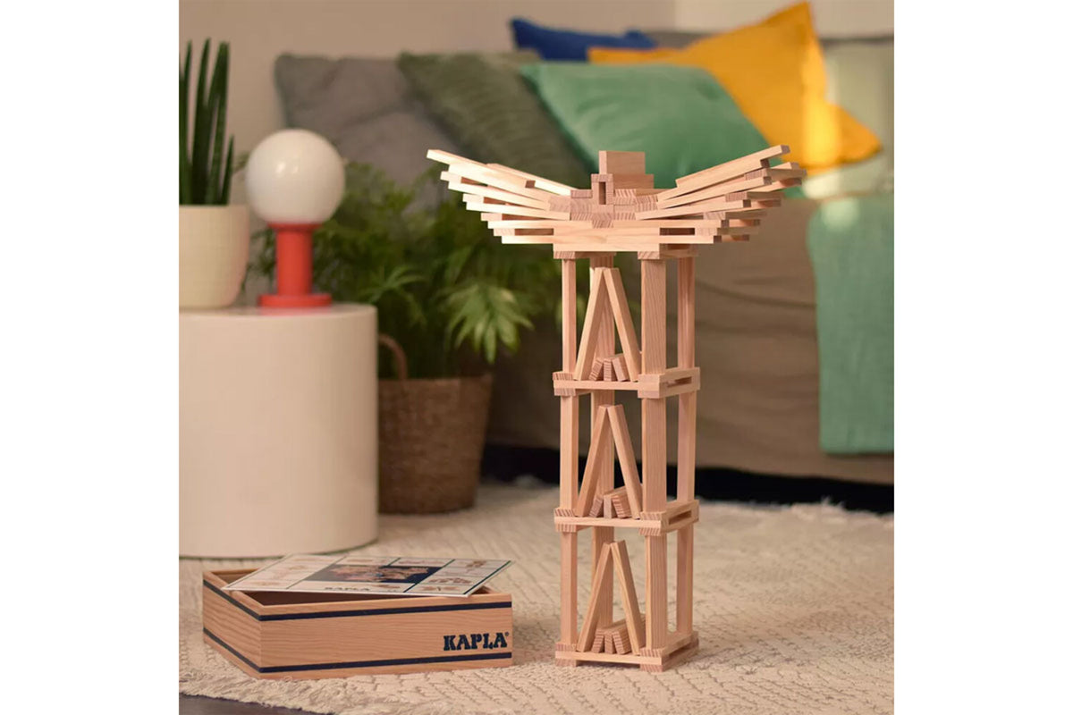 Boîte KAPLA de 100 pièces, finition naturelle