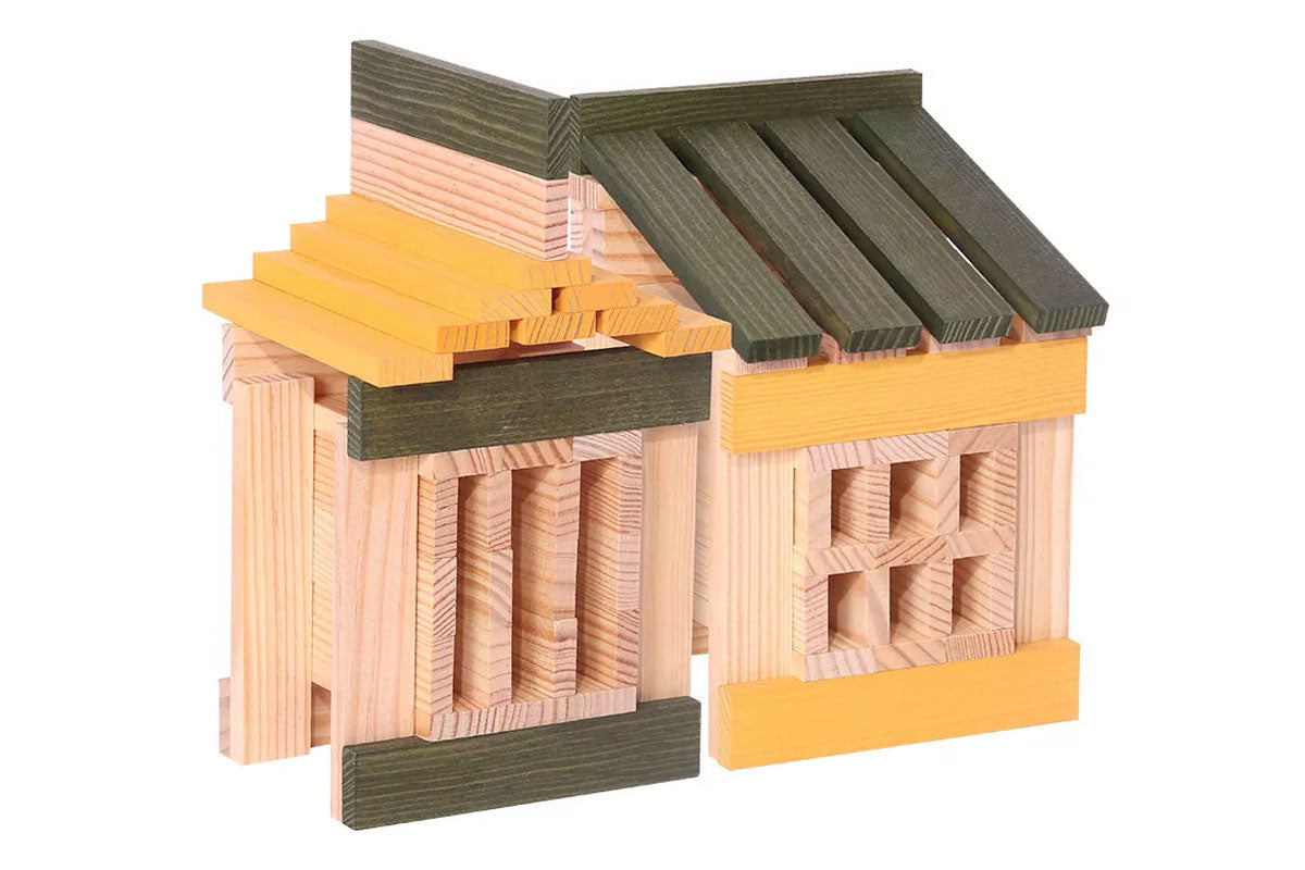 Jeu de construction KAPLA à motif araignée, boîte de 75 pièces