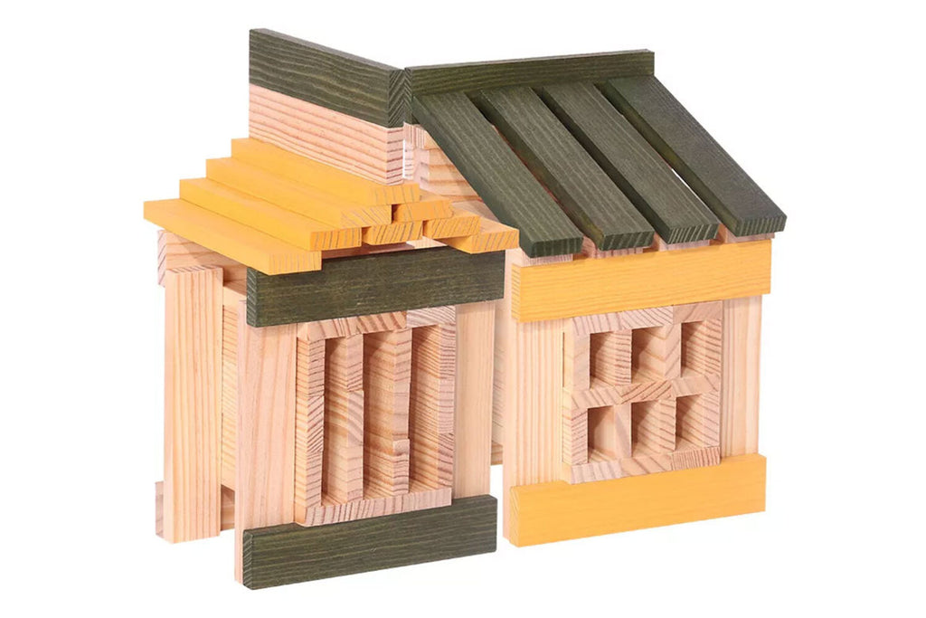 Jeu de construction KAPLA à motif araignée, boîte de 75 pièces