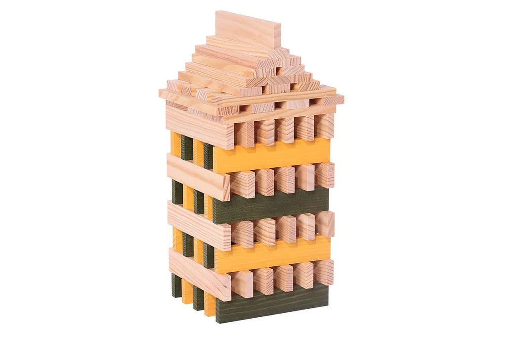 Jeu de construction KAPLA à motif araignée, boîte de 75 pièces