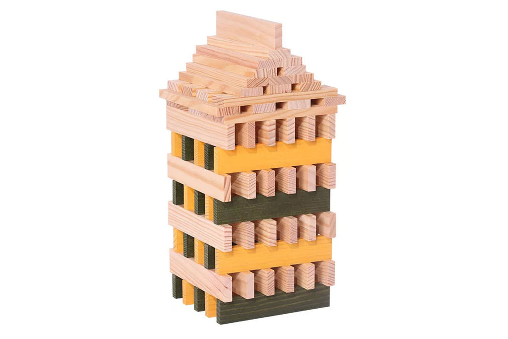 Jeu de construction KAPLA à motif araignée, boîte de 75 pièces