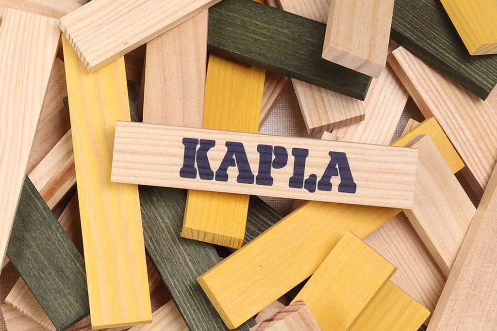 Jeu de construction KAPLA à motif araignée, boîte de 75 pièces