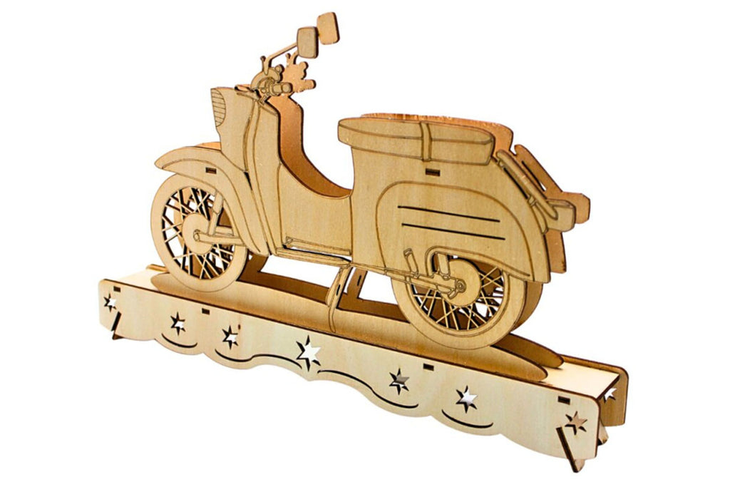 Ostalgie Schwibbogen DDR Roller