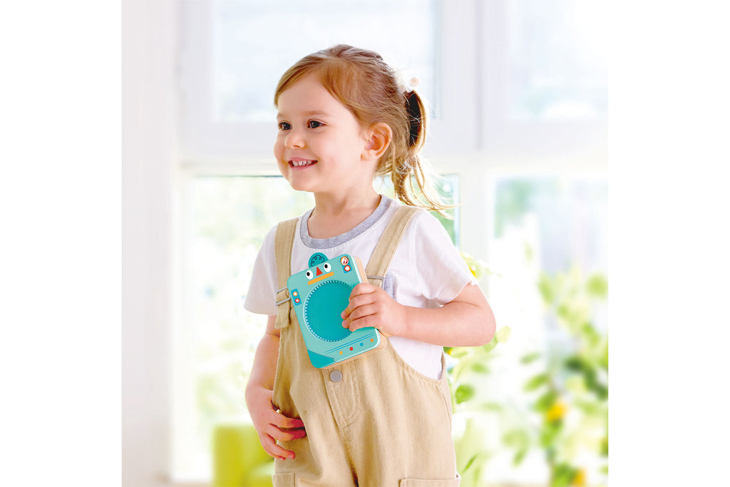 Hape Zahnrad Zeichenset blau