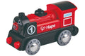 Hape E3703 Alimenté par Batterie Locomotive No. 1 pour Train en Bois Neuf ! #