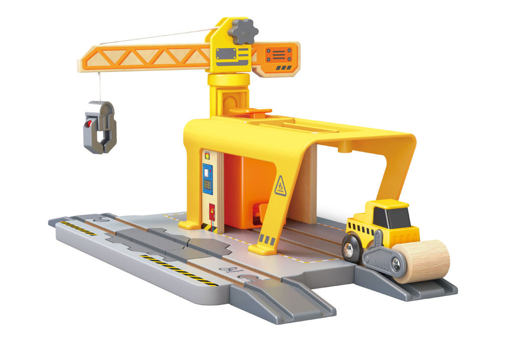 Hape Eisenbahn-Kran
