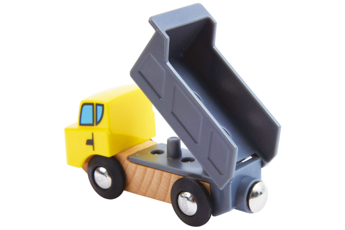 Hape Eisenbahn-Kran