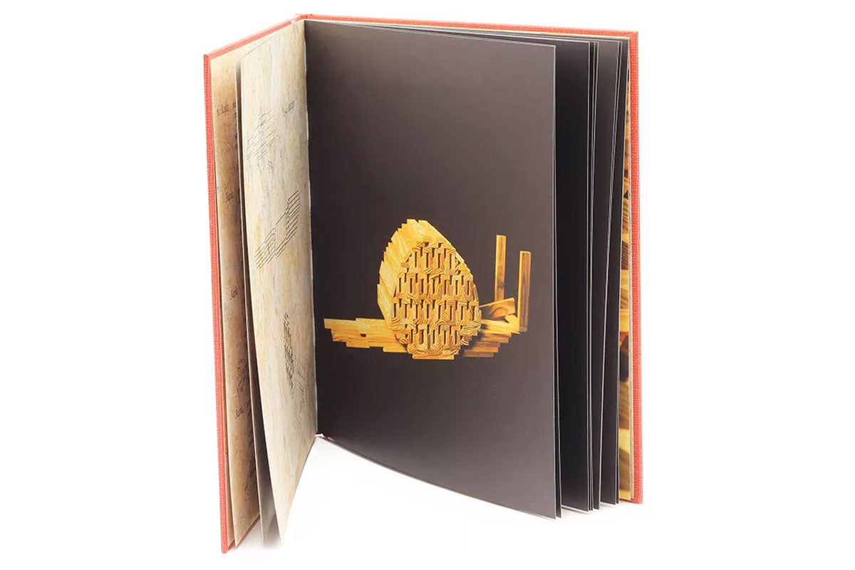 Livre d'art KAPLA Volume 1 rouge pour débutants