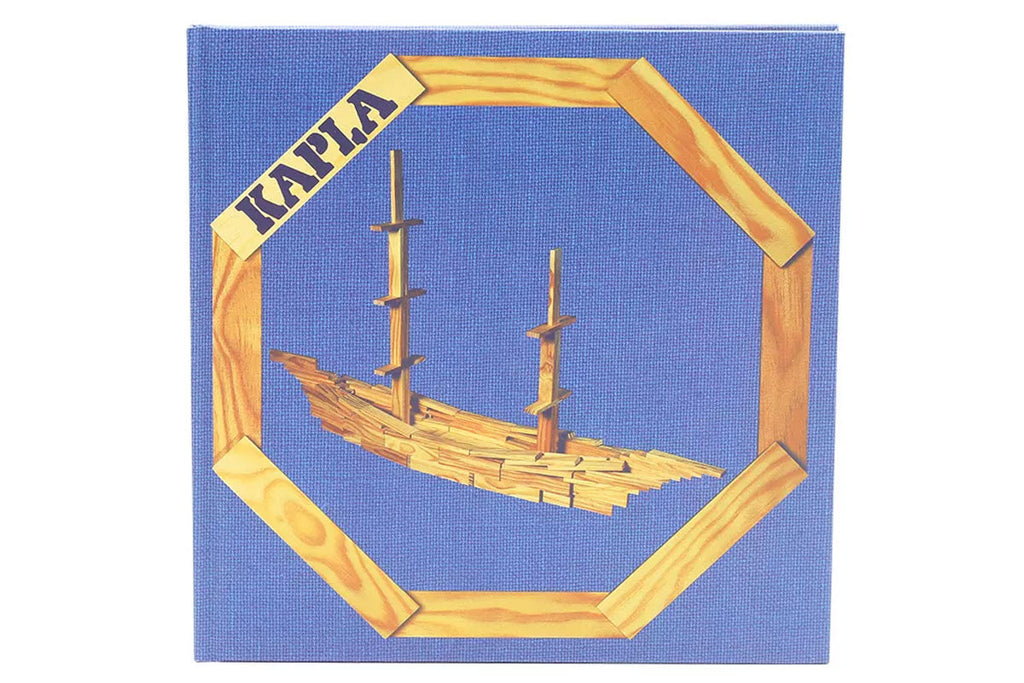 Livre d'art KAPLA Volume 2 Bleu pour apprenants avancés