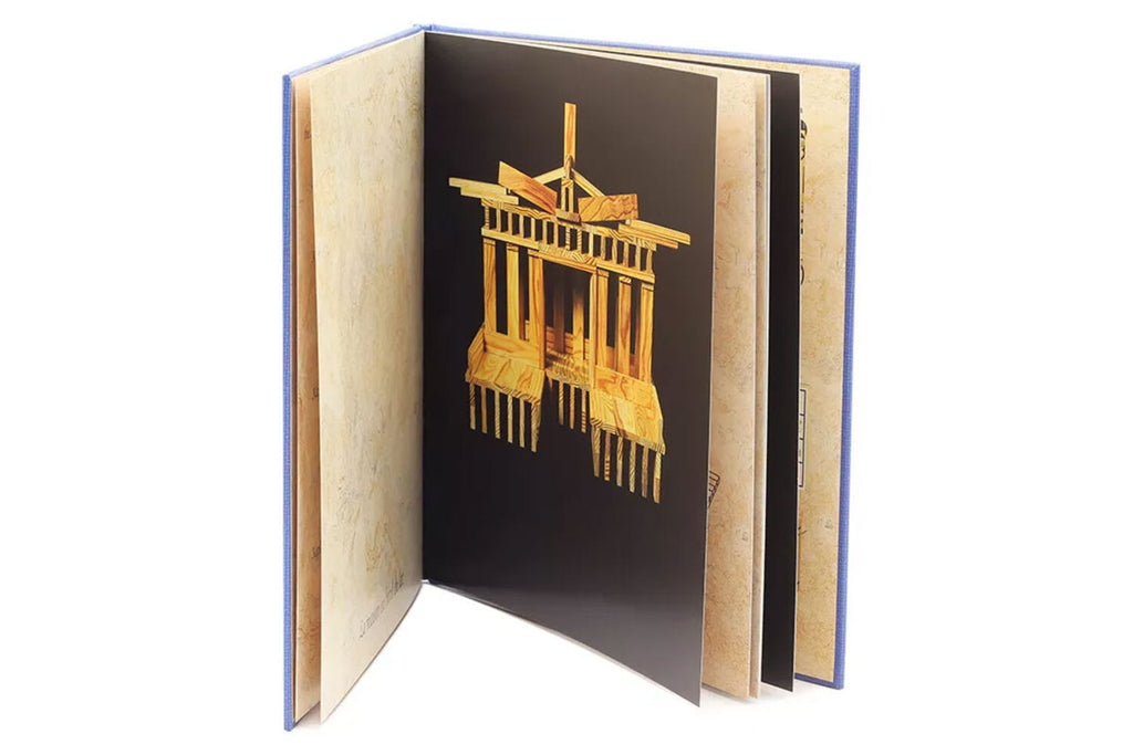 Livre d'art KAPLA Volume 2 Bleu pour apprenants avancés