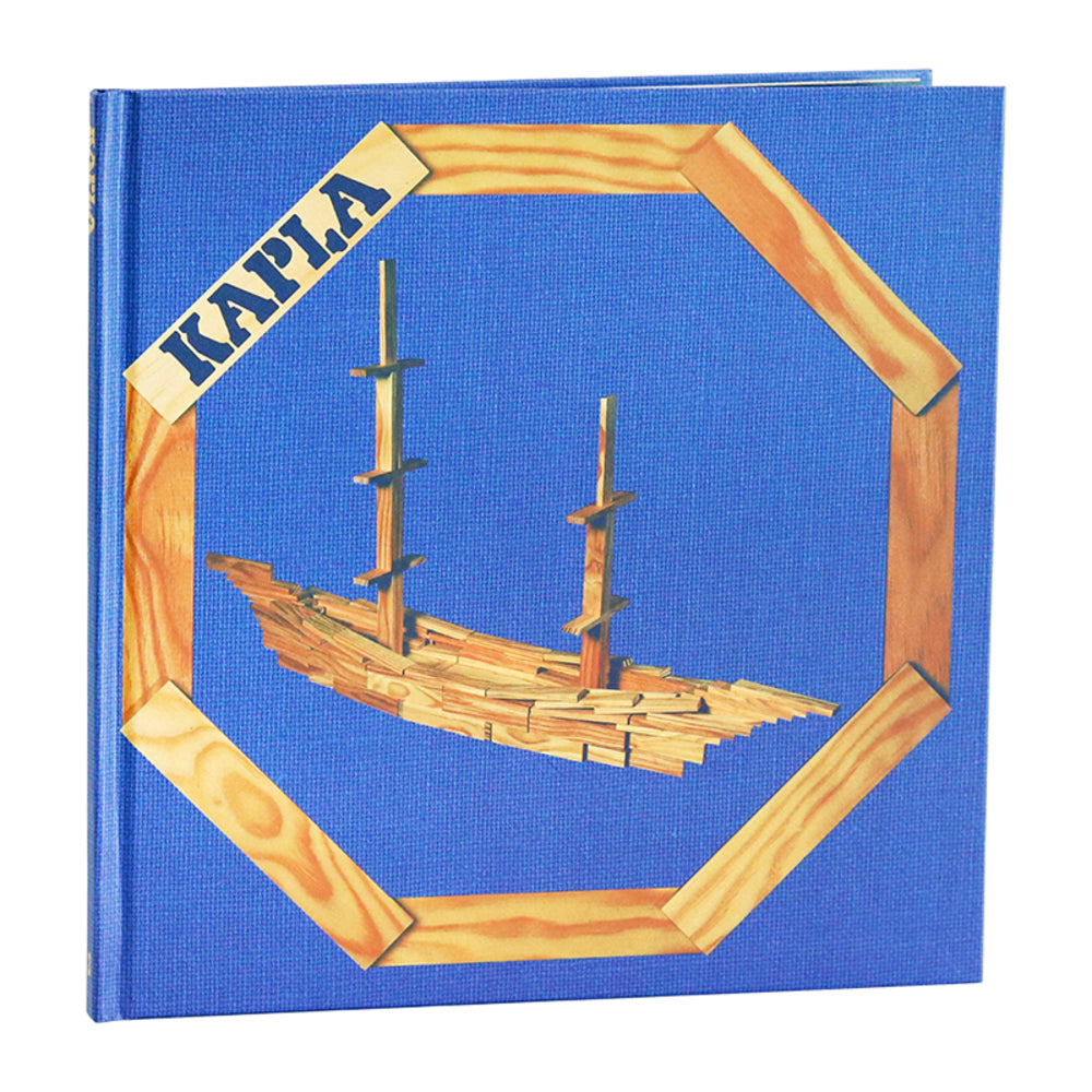 Livre d'art KAPLA Volume 2 Bleu pour apprenants avancés
