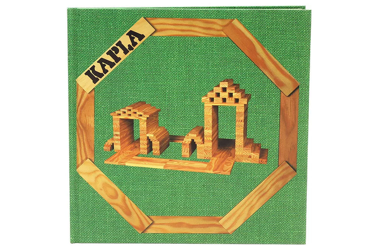 Livre d'art KAPLA Volume 3 Vert pour enfants