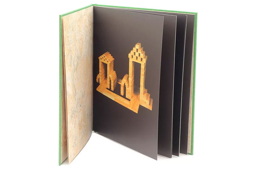 Livre d'art KAPLA Volume 3 Vert pour enfants
