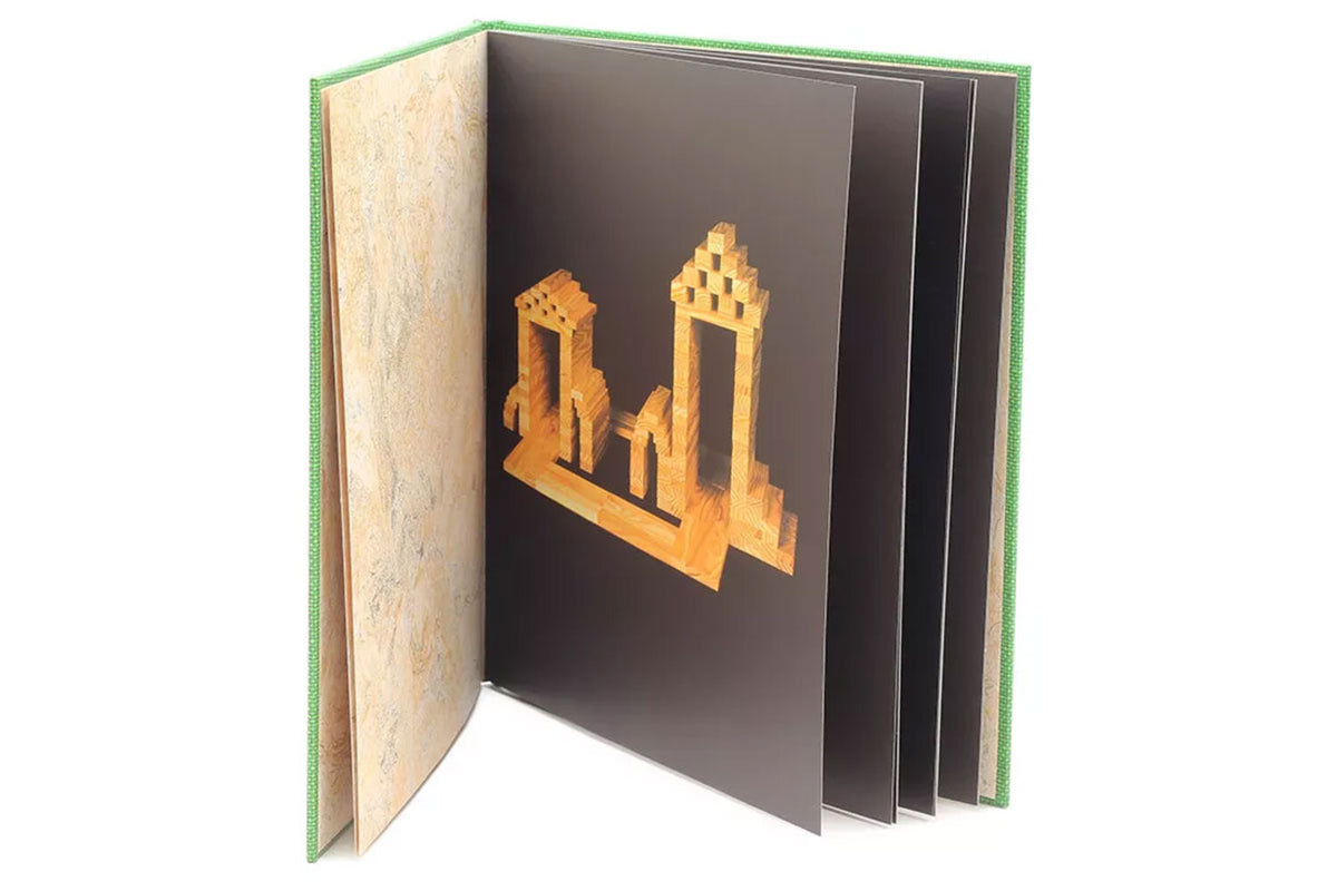 Livre d'art KAPLA Volume 3 Vert pour enfants