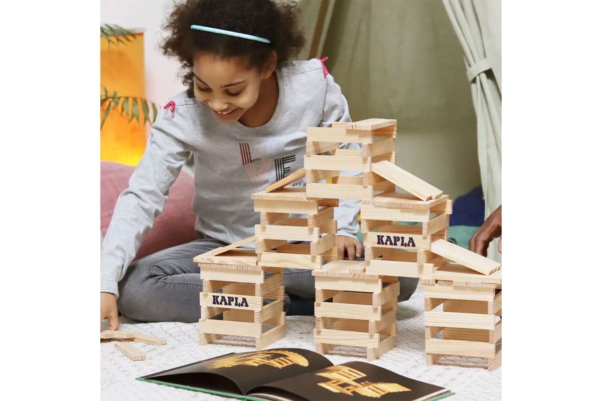 Livre d'art KAPLA Volume 3 Vert pour enfants