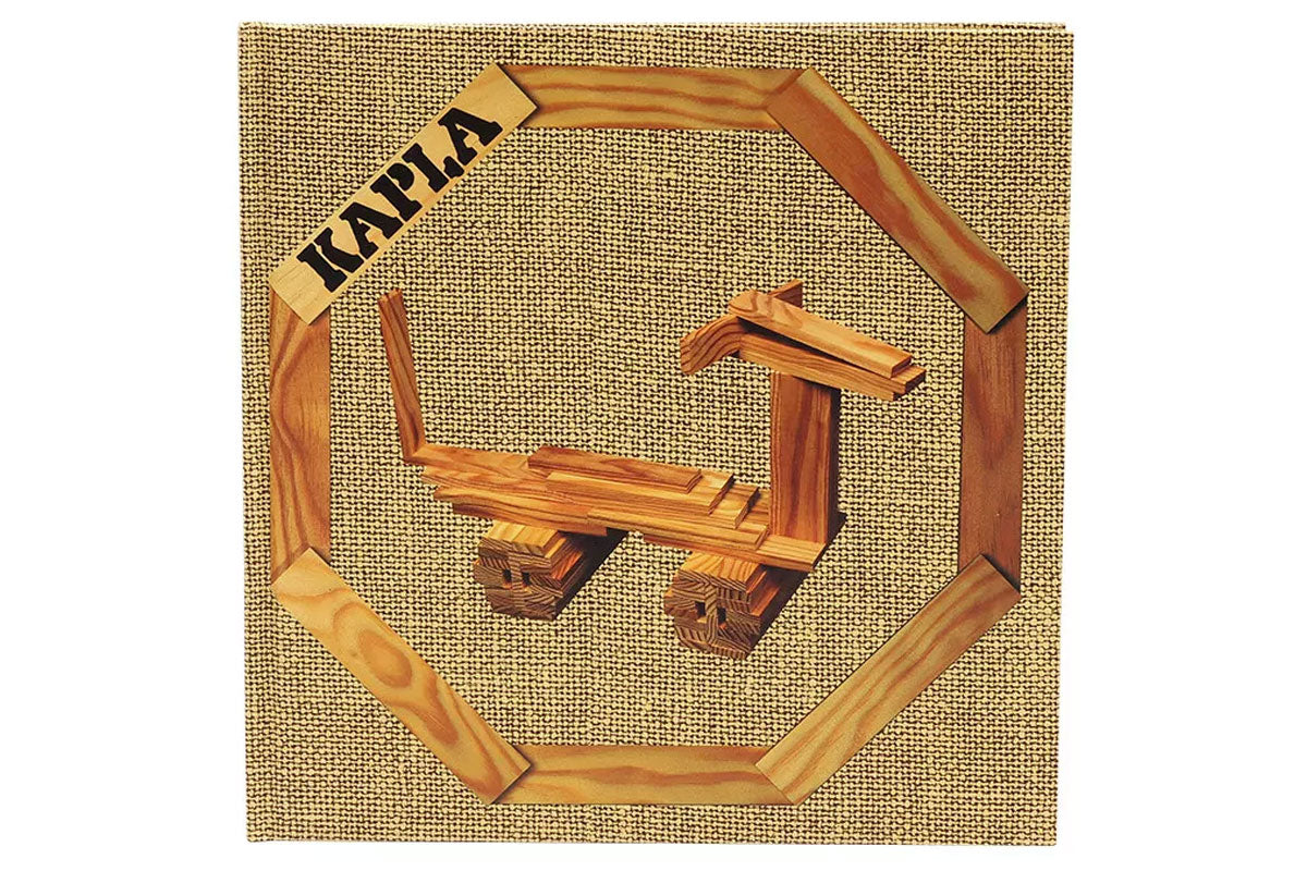 Livre d'art KAPLA Volume 4 motifs animaux beiges