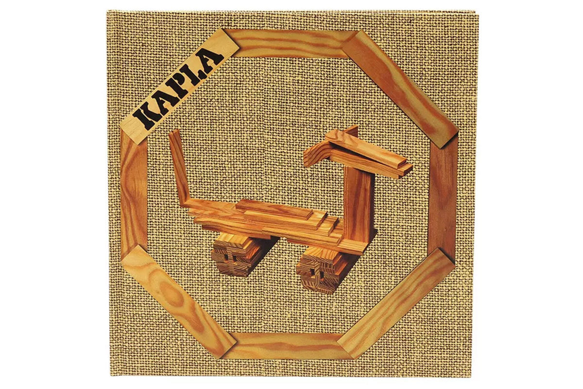 Livre d'art KAPLA Volume 4 motifs animaux beiges