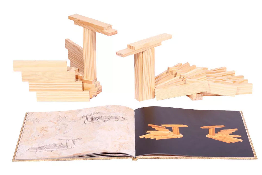 Livre d'art KAPLA Volume 4 motifs animaux beiges