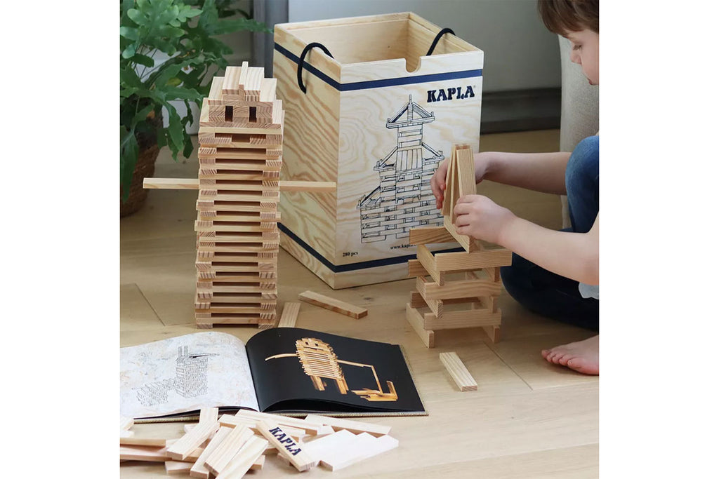 Livre d'art KAPLA Volume 4 motifs animaux beiges