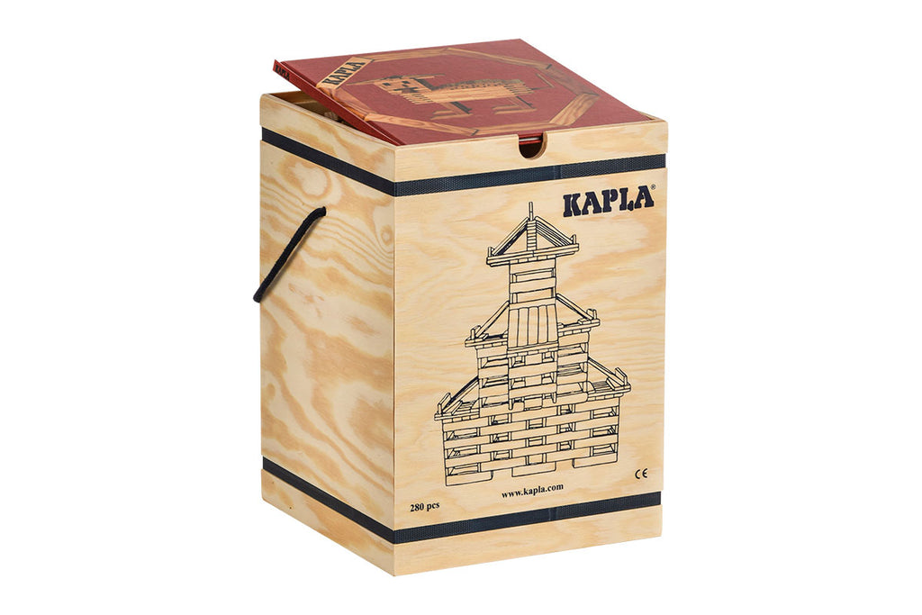 Coffret KAPLA 280 avec livre d'art, rouge