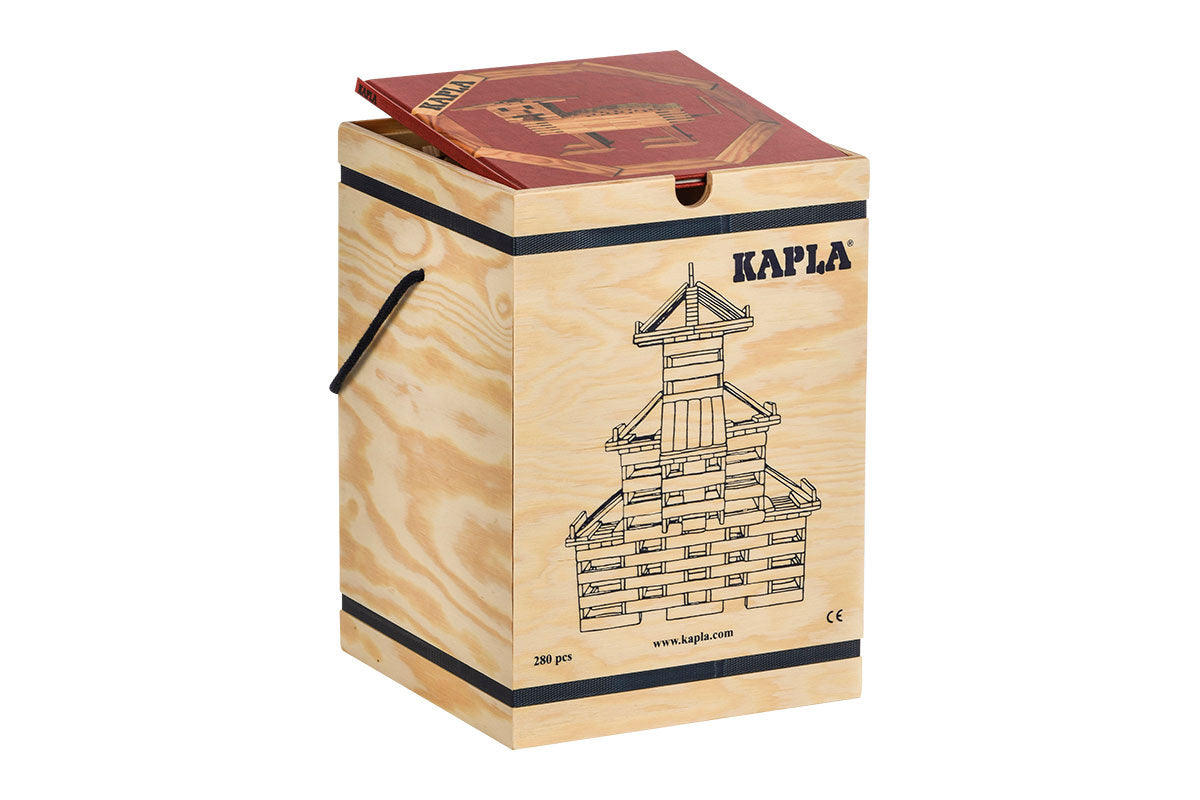 Coffret KAPLA 280 avec livre d'art, rouge
