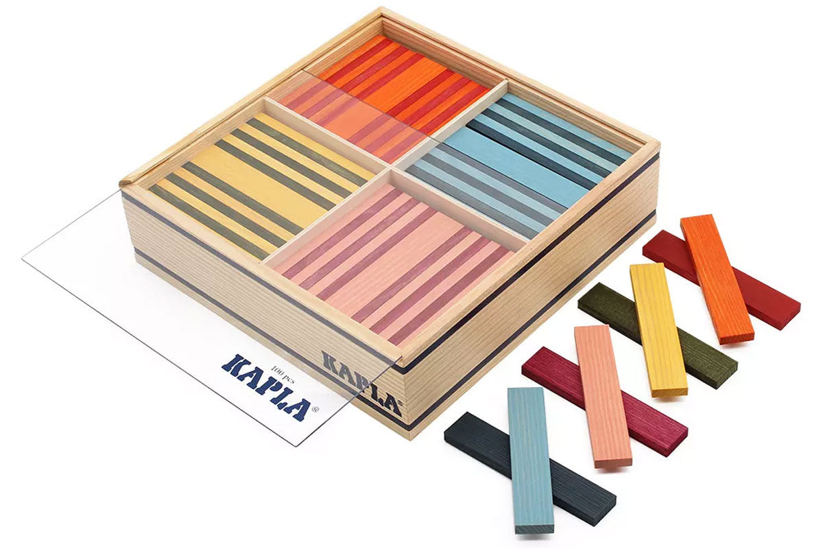 Boîte KAPLA de 100 Octocolor colorés