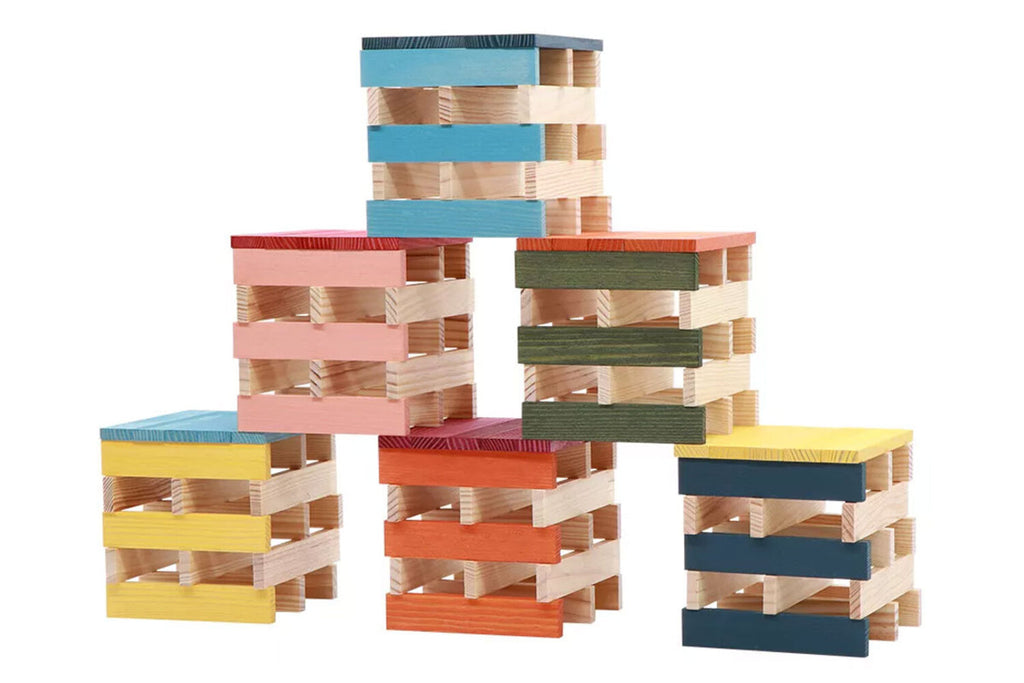 Boîte KAPLA de 100 Octocolor colorés