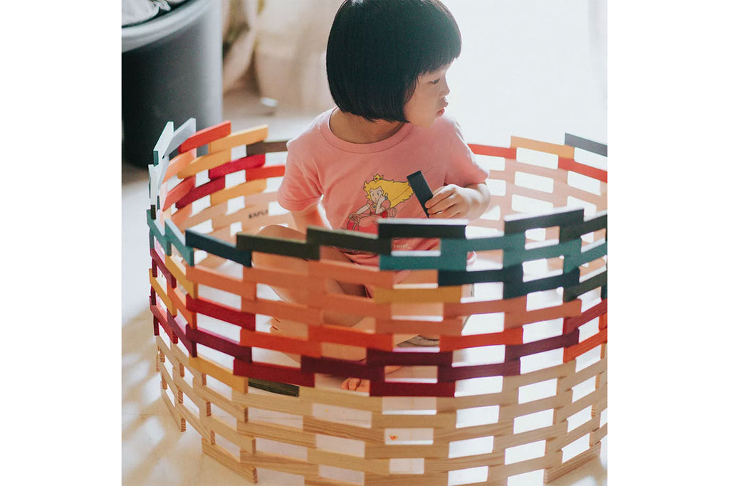 Boîte KAPLA de 100 Octocolor colorés