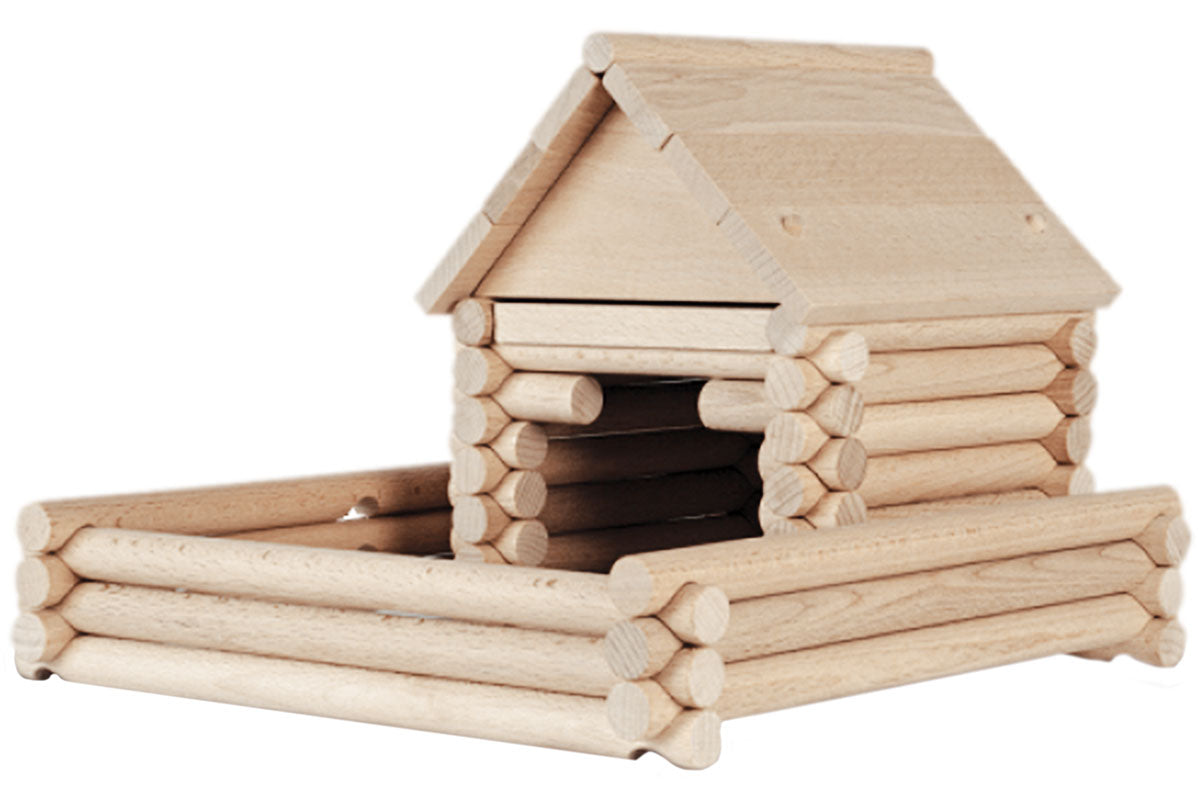 Walachia Holzbaukasten Vario Massive Mini 91 Teile