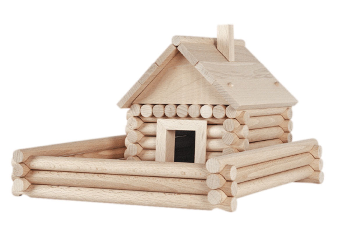 Walachia Holzbaukasten Vario Massive Mini 91 Teile