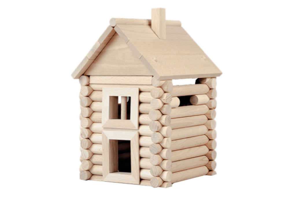 Walachia Holzbaukasten Vario Massive Mini 91 Teile