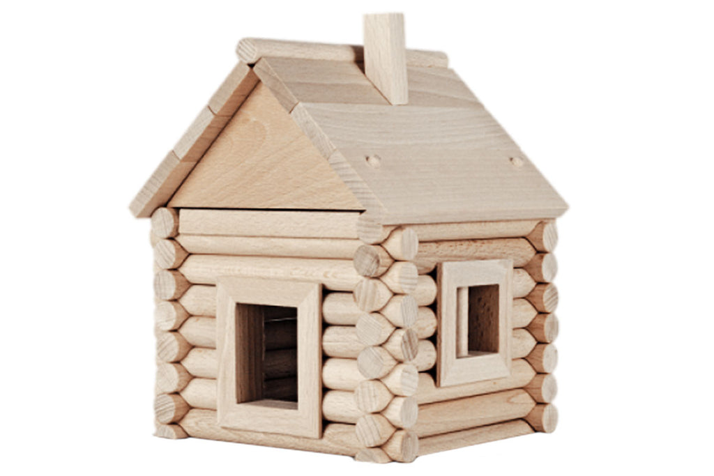 Walachia Holzbaukasten Vario Massive Mini 91 Teile