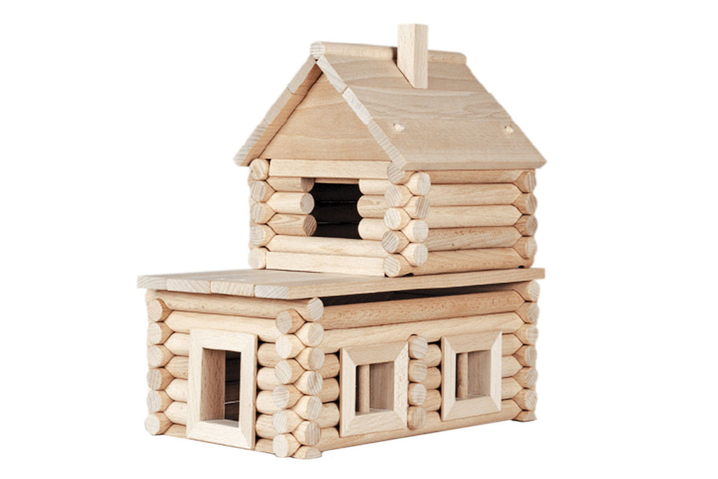 Walachia Holzbaukasten Vario Massive Mini 91 Teile