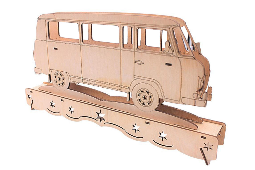 Ostalgie Schwibbogen Barkas B1000 Bus