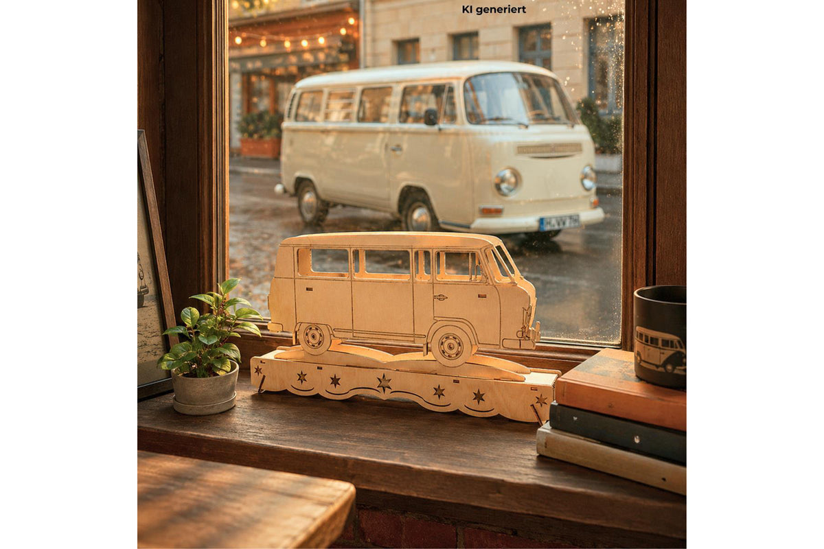 Ostalgie Schwibbogen Barkas B1000 Bus