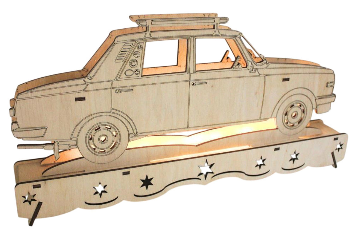 Ostalgie Schwibbogen Wartburg 353 Limousine
