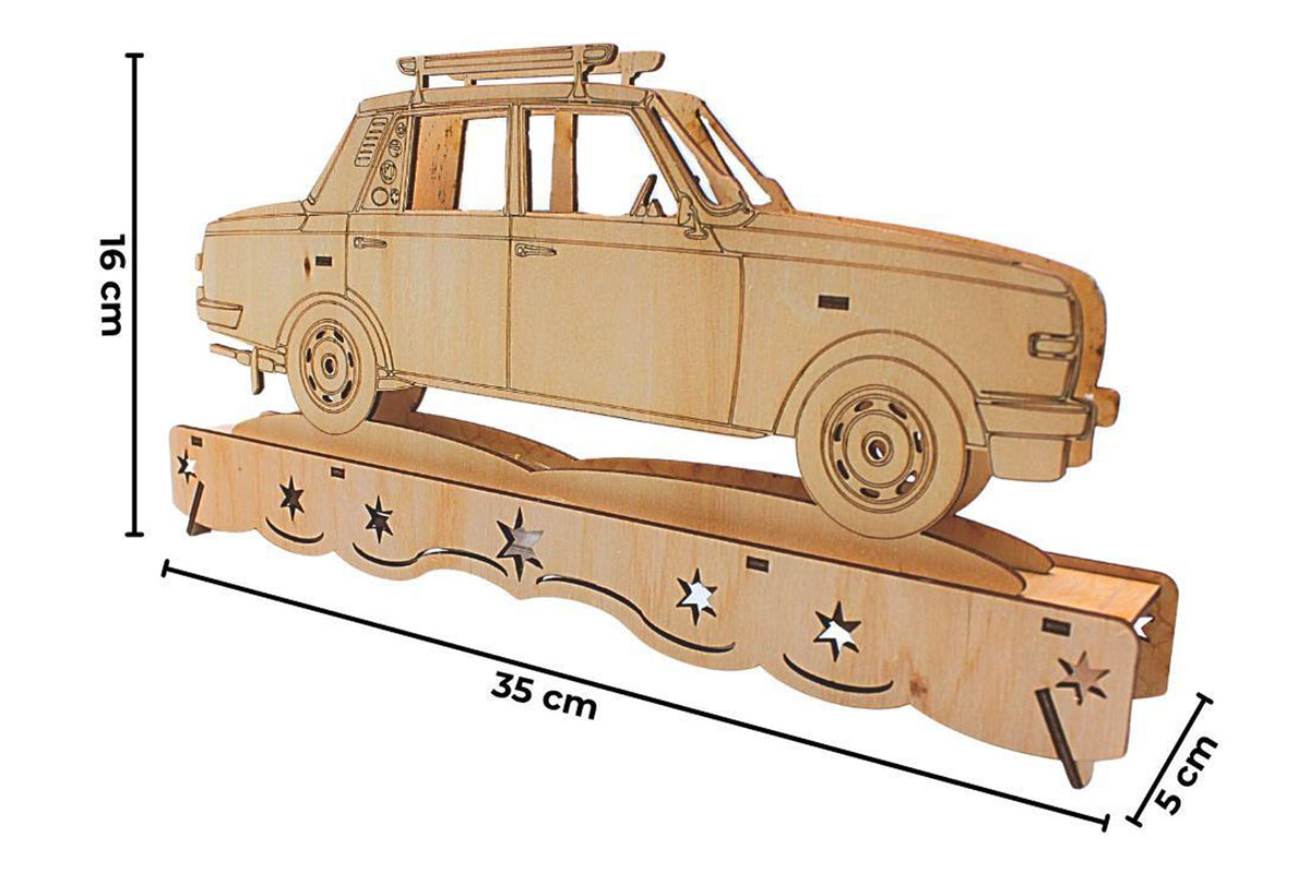 Ostalgie Schwibbogen Wartburg 353 Limousine
