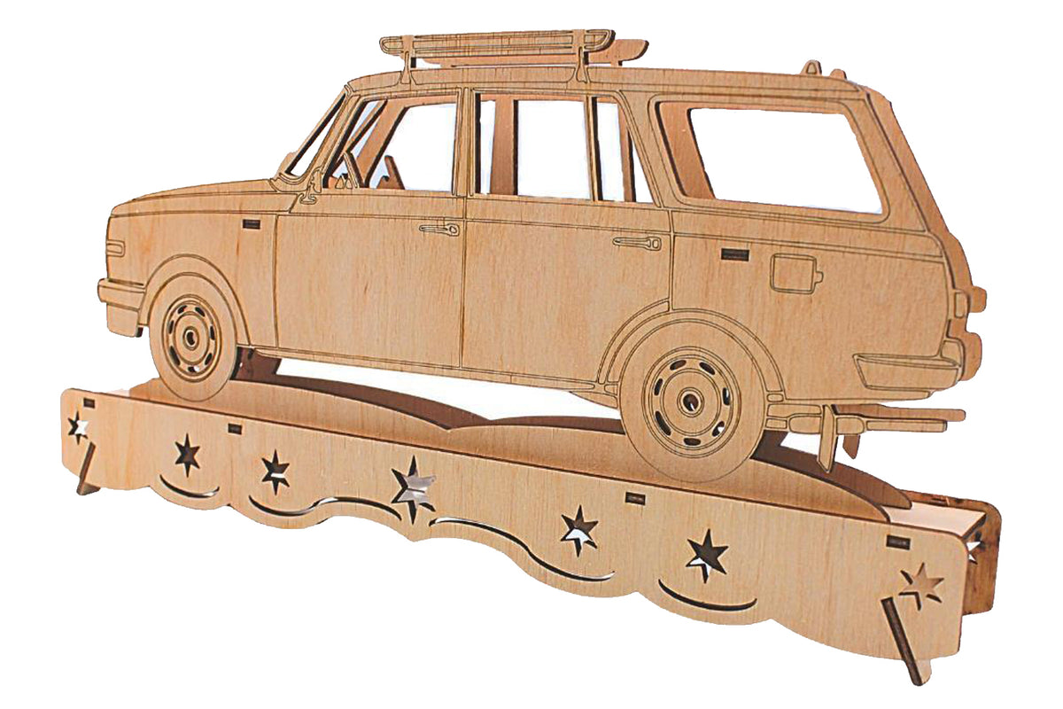 Ostalgie Schwibbogen Wartburg 353 Kombi