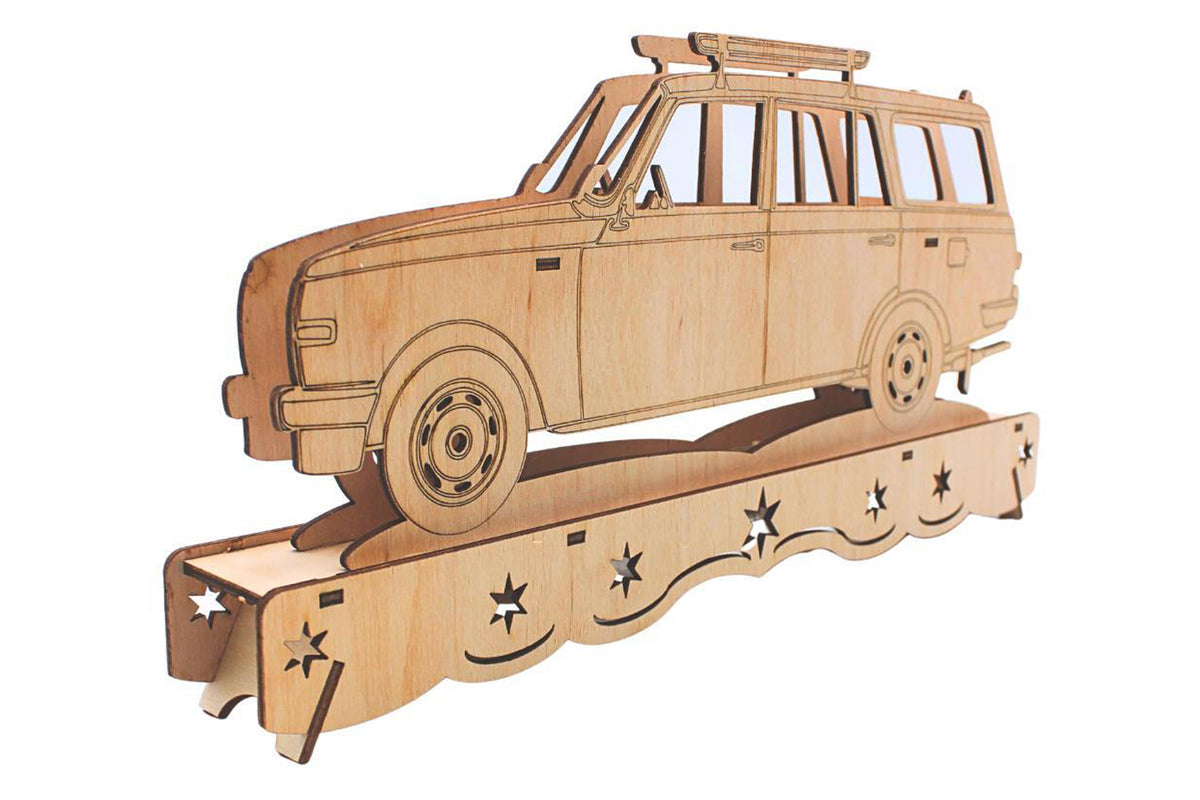 Ostalgie Schwibbogen Wartburg 353 Kombi